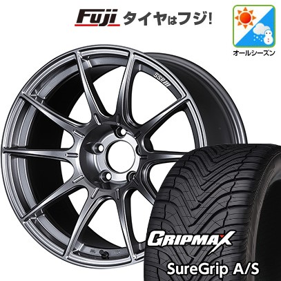 新品国産車用 5穴114.3車 オールシーズンタイヤ ホイール4本セット 225/55R18 グリップマックス シュアグリップ オールシーズン(限定) SSR GT GTX01 18インチ