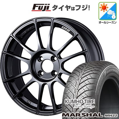 【新品】オーラ オールシーズンタイヤ ホイール4本セット 205/50R17 クムホ マーシャル MH22(限定) SSR GT GTX04 17インチ