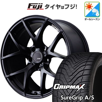 新品国産車用 5穴114.3車 オールシーズンタイヤ ホイール4本セット 235/60R18 グリップマックス シュアグリップ オールシーズン(限定) SSR GT GTV03 18インチ