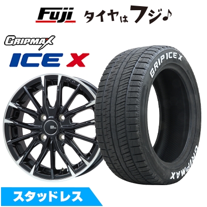 Ice X - 新品国産車用 5穴114.3車 スタッドレスタイヤ 車輪４本仕掛ける 225/50R18 グリップマックス 内燃機関X RWL 白いこと雁の使い ブランドルライン DF-10M 18in 自動車-冬タイヤ、ホイールセット