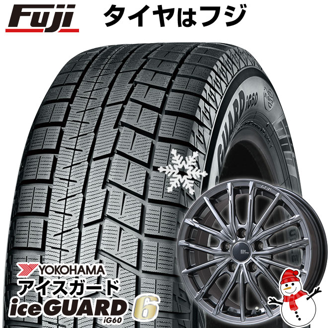 【新品国産5穴114.3車】 スタッドレスタイヤ ホイール4本セット 205/65R15 ヨコハマ アイスガード シックスIG60 ブランドルライン DF 10M 15インチ : fuji 3862 144610 24927 24927 : フジコーポレーション