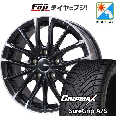 【新品国産車用 5穴114.3車】 オールシーズンタイヤ ホイール４本セット 235/60R18 グリップマックス SUREGRIP A/S ブランドルライン DF-10M 18インチ
