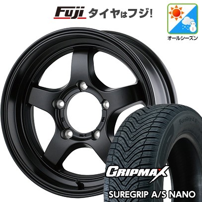 【新品】ジムニー オールシーズンタイヤ ホイール4本セット 175/80R16 グリップマックス シュアグリップA/S ナノ ドゥオール CST ZERO-1 ハイパーS 16インチ