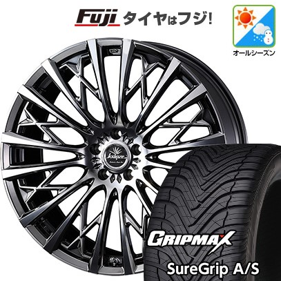 新品国産車用 5穴114.3車 オールシーズンタイヤ ホイール4本セット 215/50R18 GRIP MAX シュアグリップ A/S(限定) WEDS クレンツェ シュリット 855EVO 18インチ