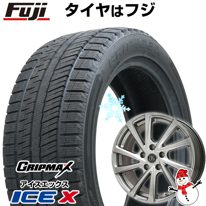 【新品】90系ノア/ヴォクシー用 スタッドレスタイヤ ホイール４本セット 205/60R16 GRIP MAX アイスX BSW (限定)  ボレアノ10 トヨタ車専用 16インチ