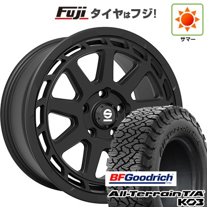 【新品国産車用 5穴114.3車】 夏タイヤ ホイール4本セット 225/65R17 BFグッドリッチ オールテレーンT/A KO3 RBL OZ SPARCO グラベル 17インチ