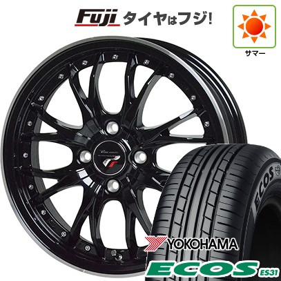 日本製 【新品 軽自動車】N-BOX タント 夏タイヤ ホイール４本セット 165/55R15 ヨコハマ エコス ES31 ホットスタッフ プレシャス HM-3 15インチ