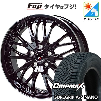 【新品】ライズ/ロッキー（ハイブリッド） オールシーズンタイヤ ホイール４本セット 195/60R17 GRIPMAX シュアグリップ A/S ナノ プレシャス HM-3 17インチ