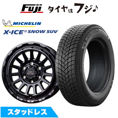 【新品】ランクル300 スタッドレスタイヤ ホイール4本セット 265/55R20 ミシュラン エックスアイス スノー SUV バークレイハードロック リザード 8.5J 20インチ