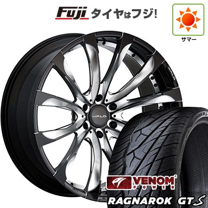 【新品】ランクル200 夏タイヤ ホイール4本セット 285/45R22 ヴェノムパワー ラグナロクGTS BSW(限定) ヴァルド ジャレット J11-C 1/5 22インチ
