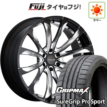 【新品国産車用 6穴139.7車】 夏タイヤ ホイール4本セット 265/40R22 GRIPMAX シュアグリップ PRO SPORT BSW（限定） ヴァルド ジャレット J11-C 1/6 22インチ