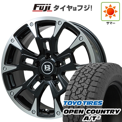 【新品】デリカD5 夏タイヤ ホイール4本セット 215/70R16 トーヨー オープンカントリー A/T III RBL ビッグウエイ B-LUGNAS BRD 16インチ