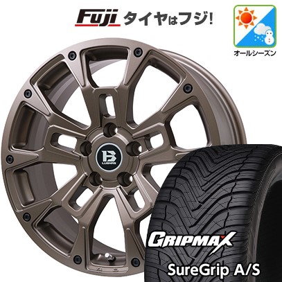 新品国産5穴114.3車】<BR> オールシーズンタイヤ 通そ ホイール4本セット<