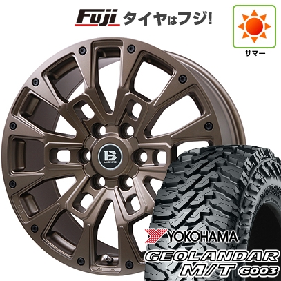 新品 ランクル300 夏タイヤ ホイール4本セット 285/55R20 ヨコハマ ジオランダー M/T G003 ビッグウエイ B-LUGNAS BRD 8.5J 20インチ