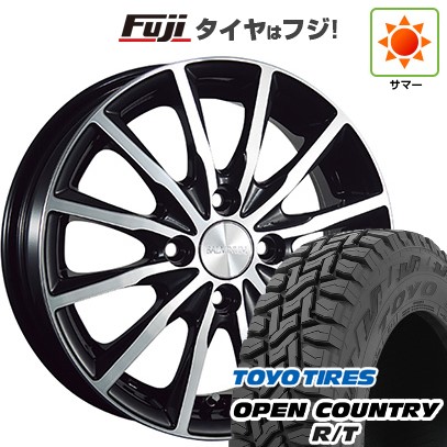 OPEN COUNTRY 【新品 軽自動車】軽トラ 軽バン 夏タイヤ ホイール4本