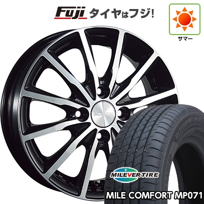 【新品】90系ノア/ヴォクシー | 夏タイヤ ホイール4本セット | 205/60R16 | ミレバー MP071 | ブリヂストン バルミナ A12 | 6J 16インチ