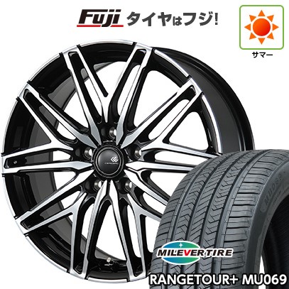 新品国産車用 5穴114.3車】 夏タイヤ ホイール4本セット 235/50R18 