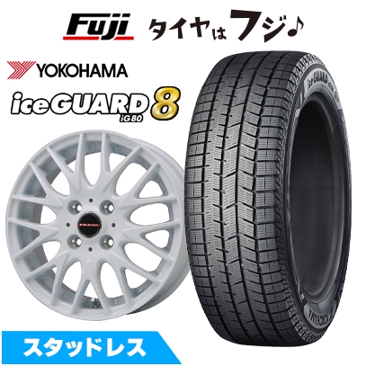 【パンク保証付き】【新品 軽自動車】 スタッドレスタイヤ ホイール4本セット 165/55R14 アイスガード8 エイトIG80 レイシーン プラバ9MJrII 4.5J 14インチ