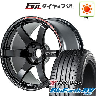 パンク保証付き 新品国産5穴114.3車 夏タイヤ ホイール４本セット 225/45R18 ヨコハマ ブルーアース RV 03 レイズ TE37 サーガ S plus TIME ATTACK 18インチ : fuji 1261 147203 36868 36868 : フジコーポレーション