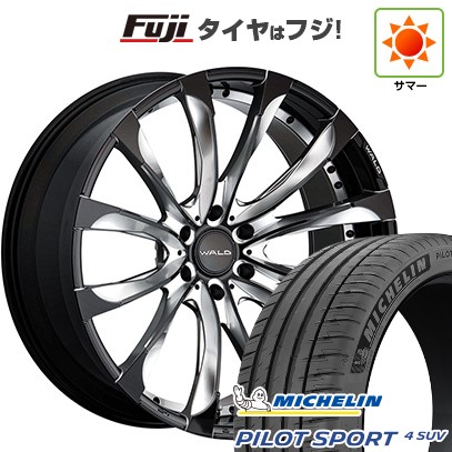 【新品】ランクル200 夏タイヤ ホイール4本セット 285/45R22 ミシュラン パイロット スポーツ4 SUV ヴァルド ジャレット J11-C 1/5 22インチ