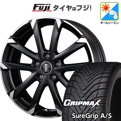 新品国産車用 5穴114.3車 オールシーズンタイヤ ホイール4本セット 215/45R18 GRIP MAX シュアグリップ オールシーズン(限定) コーセイ MZ-GROW C52S 18インチ