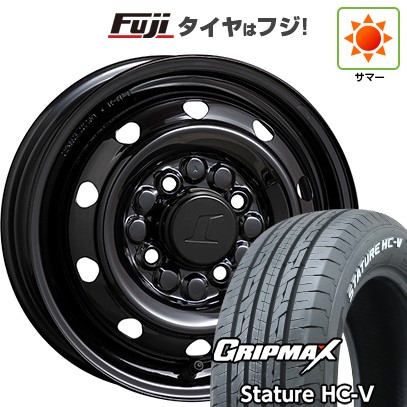 グリップマックス 【新品 軽自動車】軽トラ 夏タイヤ ホイール4本 