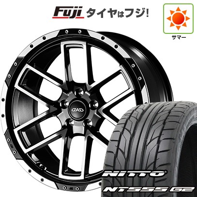 NT - 【はち切れる引き請ける付き添い人】【新品国産車用 5穴114.3車】 夏タイア 車輪4本仕掛ける 225/35R20 ニットー 555 G2 給仕 ツェンレイン ヴォーグ 20in 夏タイヤ、ホイールセット-車、バイク、自転車-自動車
