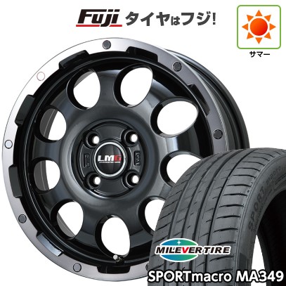 新品国産4穴100車】 夏タイヤ ホイール4本セット 205/50R17 ミレバー 