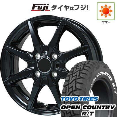 OPEN COUNTRY 【新品 軽自動車】タフト ソリオ サマータイヤ ホイール4 