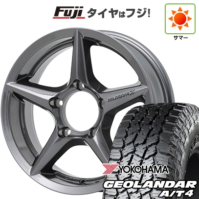 【新品】ジムニー | 夏タイヤ ホイール4本セット | 175/80R16 | ヨコハマ ジオランダー A/T4 G018 WL/RBL | アピオ ワイルドボア X2 | 5.5J 16インチ