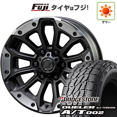 【新品】プラド/ハイラックス 夏タイヤ ホイール４本セット 265/70R17 ブリヂストン デューラー A/T002 OWL/RBL TUS JAPAN ジェップセン MJCR 216 17インチ