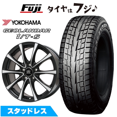GEOLANDAR I/T-S G073 - 【新品】カローラ差し交わす スタッドレスタイヤ 車輪4本仕掛ける 215/60R17 ヨコハマ ジオランダー I/T-S G073 アマルフィV Jr トヨタ専用 6.5J 17in 車、バイク、自転車-タイヤ、ホイール-自動車