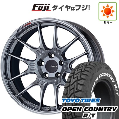 【新品国産5穴114.3車】 夏タイヤ ホイール４本セット 225/60R18 トーヨー オープンカントリー R/T RWL/RBL エンケイ GTC02 18インチ : fuji 1341 150855 31504 31504 : フジコーポレーション