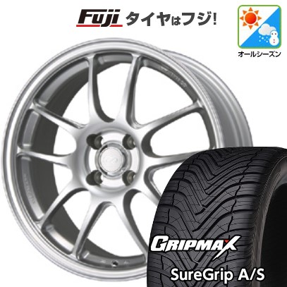 【新品国産車用 5穴114.3車】 オールシーズンタイヤ ホイール4本セット 225/55R18 GRIP MAX シュアグリップ オールシーズン(限定) ENKEI エンケイ PF01 18インチ