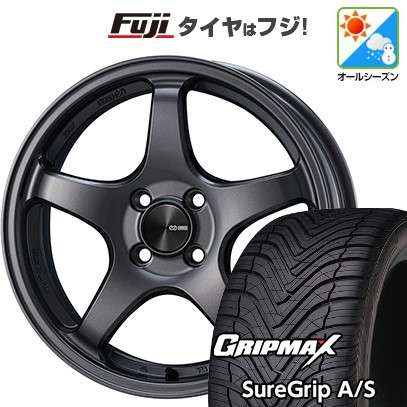 【新品国産車用 5穴100車】 オールシーズンタイヤ ホイール4本セット 225/40R18 GRIP MAX シュアグリップ オールシーズン(限定) ENKEI エンケイ PF05 18インチ