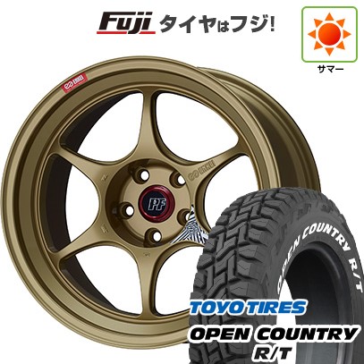 【新品国産5穴114.3車】 夏タイヤ ホイール４本セット 225/60R18 トーヨー オープンカントリー R/T RWL/RBL エンケイ PF06 ゴールド 18インチ : fuji 1341 151059 31504 31504 : フジコーポレーション