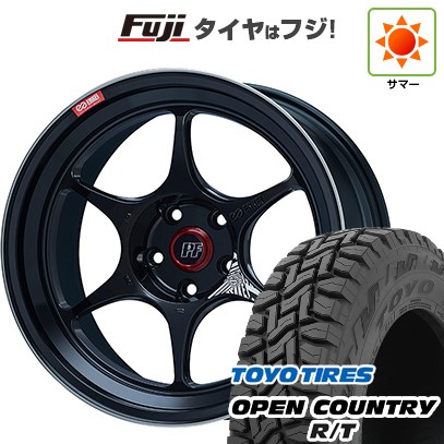 【新品国産5穴114.3車】 夏タイヤ ホイール４本セット 225/60R18 トーヨー オープンカントリー R/T RWL/RBL エンケイ PF06 マシニングブラック 18インチ : fuji 1341 151075 31504 31504 : フジコーポレーション