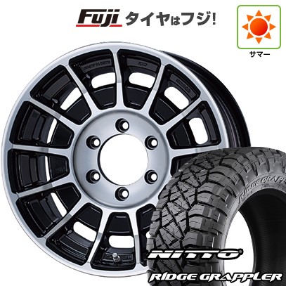 【新品国産6穴139.7車】 夏タイヤ ホイール4本セット 265/70R17 ニットー リッジグラップラー エンケイ オールロード バハ 17インチ : fuji 11822 151379 41265 41265 : フジコーポレーション