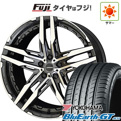 【新品国産車用 5穴114.3車】 夏タイヤ ホイール4本セット 225/45R19 ヨコハマ ブルーアース GT AE51 共豊 シャレン RG【限定】 19インチ