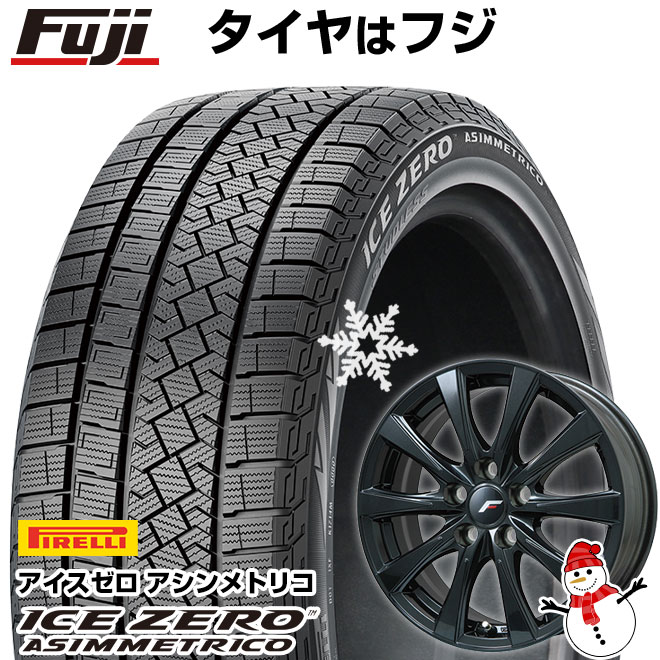 【新品】40系アルファード/ヴェルファイア用 スタッドレスタイヤ ホイール4本セット 225/60R18 ピレリ アイスゼロアシンメトリコ LF イゾラII 平座 18インチ : fuji 27722 152662 38499 38499 : フジコーポレーション