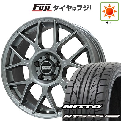 【パンク保証付き】【新品国産車用 5穴114.3車】 夏タイヤ ホイール4本セット 235/35R20 ニットー NT555 G2 BBS GERMANY XR 20インチ