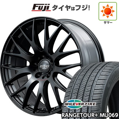 新品国産車用 5穴114.3車 夏タイヤ ホイール4本セット 235/40R19 ミレバー レンジツアープラスMU069 RAYS ホムラ 2X9Plus SPORT EDITION 19インチ