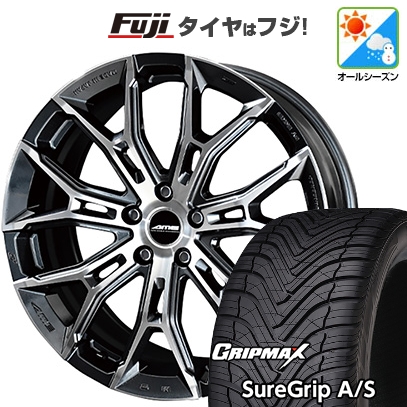 【新品国産車用5穴114.3】 | オールシーズンタイヤ ホイール4本セット | 225/55R19 | シュアグリップ A/S | 共豊 ガレルナ フィヌラ | 7J 19インチ