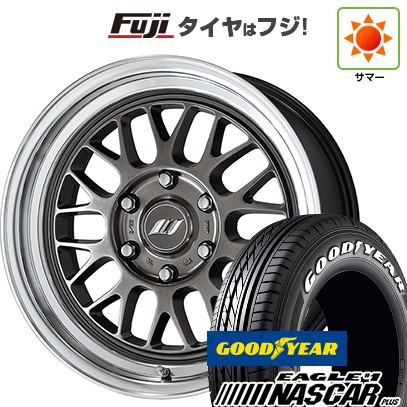 【新品】ハイエース200系 夏タイヤ ホイール4本セット 215/60R17 109/107R グッドイヤー イーグル ナンバーワン ナスカー プラス WORK XTRAP M1HC 17インチ