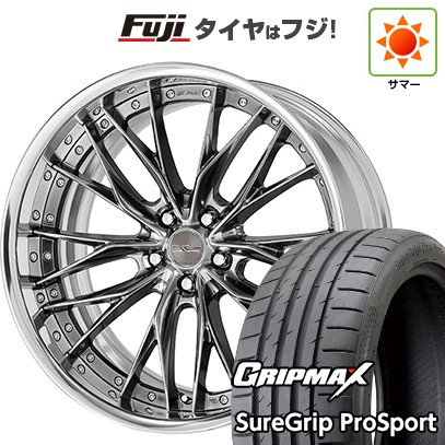 【新品国産5穴114.3車】 夏タイヤ ホイール4本セット 245/40R21 グリップマックス SUREGRIP PRO SPORTS BSW ワーク シュヴァート ブルネン 21インチ : fuji 11281 153743 38321 38321 : フジコーポレーション