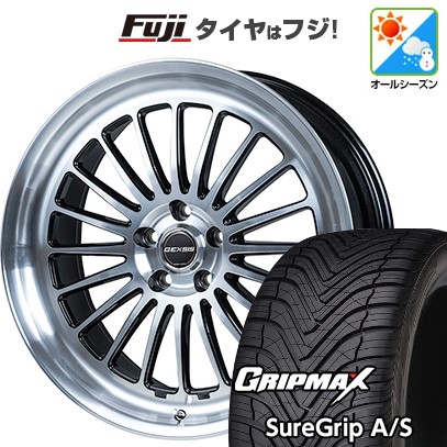 【新品国産車用 5穴114.3車】 オールシーズンタイヤ ホイール4本セット 225/40R19 グリップマックス シュアグリップAS モンツァ ジェクシス GF020 19インチ