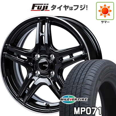 【新品国産車用4穴100】 | 夏タイヤ ホイール4本セット | 185/60R15 | ミレバー ミレコンフォート MP071(限定) | モンツァ JPスタイル R52 | 15インチ