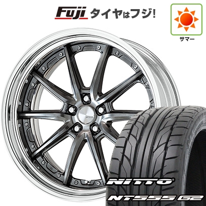 NT - 【張りさける言いはなつ付き添い人】【新品】40系アルファード/ヴェルファイア用 夏タイア 車輪４本仕かける 245/40R21 ニットー 555 G2 細工物 ランベック LS10 21in