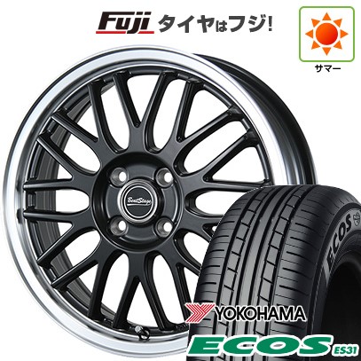 ECOS 日本製 【新品 軽自動車】 夏タイヤ ホイール4本セット 165