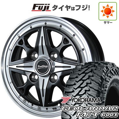 GEOLANDAR 【新品 軽自動車】軽トラ 軽バン 夏タイヤ ホイール4本